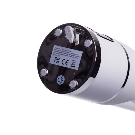 Портативний блендер для смузі на акумуляторі 450 мл 25 Вт USB Білий HP-11-10W | Зображення 6