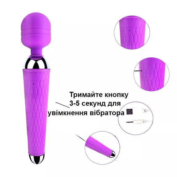 Вібратор - мікрофон для кліторальної стимуляції (USB, чорний колір) | Зображення 5