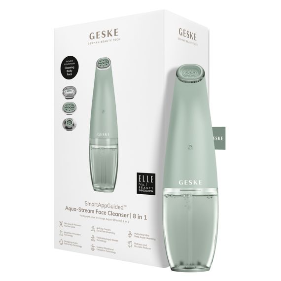 Очищуючий засіб для обличчя GESKE Aqua-Stream Face Cleanser 8в1 green