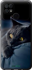 Чохол на Xiaomi Poco C40 Димчастий кіт "825u-2701-2448"