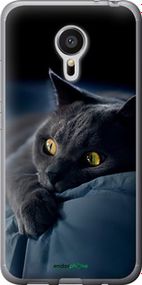 Чохол на Meizu MX5 Димчастий кіт "825t-105-2448"