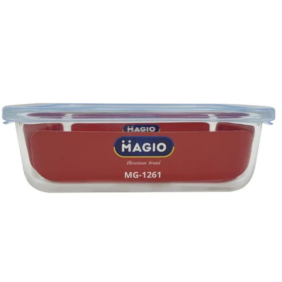 Контейнер харчовий з кришкою Magio MG-1261 1000 мл 21х15.7х7.1 см