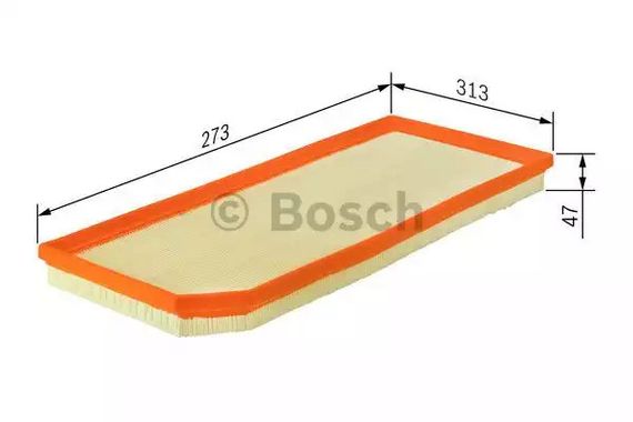Фільтр повітряний BMW 6, BOSCH (1457433164) | Зображення 4