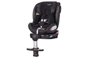 Автокрісло CRL-15801 "Asteroid+" Onyx Black 0+1/2/3 ISOFIX з поворотом та опорною стійкою CARRELLO