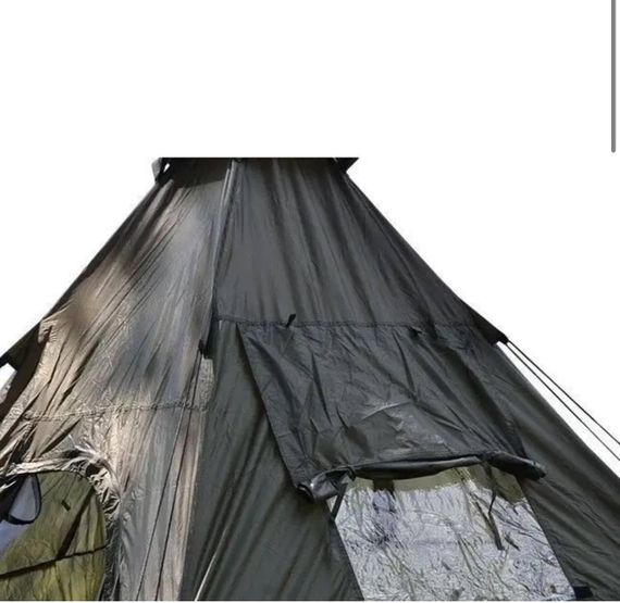 Намет 4-містний MIL-TEC «TIPI» Піраміда Olive | Зображення 8