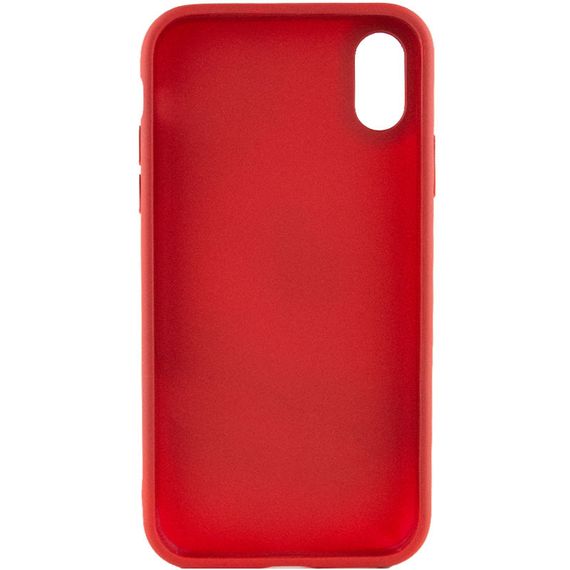 TPU чохол Bonbon Metal Style для Apple iPhone XS Max (6.5") Червоний / Red | Зображення 2