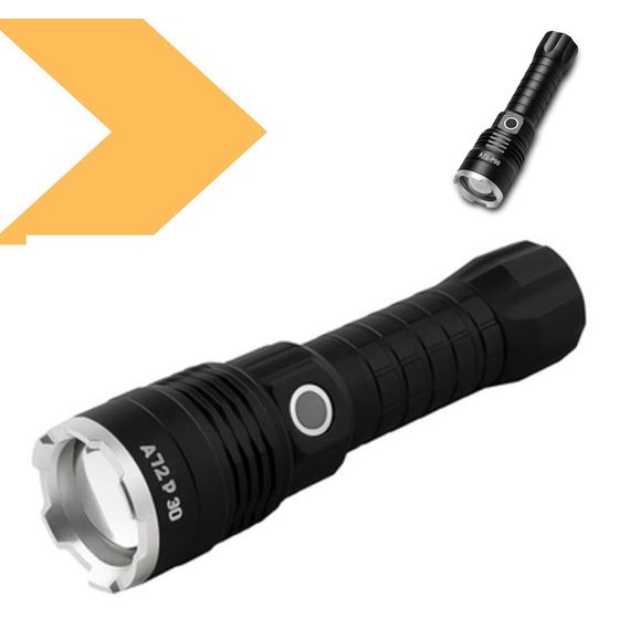 Ручний ліхтар X-Balog з USB-C зарядкою, моделі BL-A72-P90 (47915-A72-P90_308) | Зображення 3