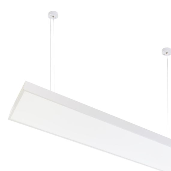 Светильник подвесной линейный офисный светодиодный FLF-94/105W CW WH | Зображення 1