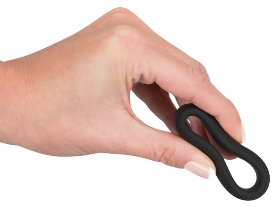 Ерекційне кільце - Black Velvets Cock Ring, 3.8 см sexstyle | Зображення 9