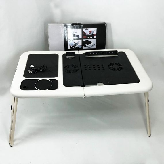 Підставка для ноутбука LD-09 E-Table, Столик-підставка, Підставка для QL-970 ноутбука охолоджувальна | Зображення 1