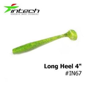 Силіконова приманка, Їстівний силікон Intech Інтеч Long Heel 4"6 шт IN67