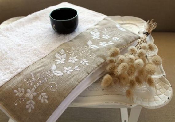 Рушник Barine 8933 Туреччина 50*90 см  Бавовна Білий