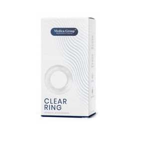 Эрекционное кольцо Medica Group Clear Ring, прозрачный Sex Aura