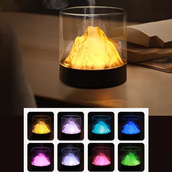 Зволожувач повітря з арома D5 Mountain gradient colour 300ml Gray | Зображення 3