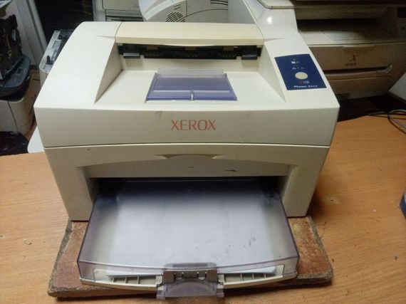 Принтер Xerox Phaser 3117 / Лазерная монохромная печать / 600 x 600 dpi / A4 / 16 стр/мин / USB 2.0 б/у | Зображення 2