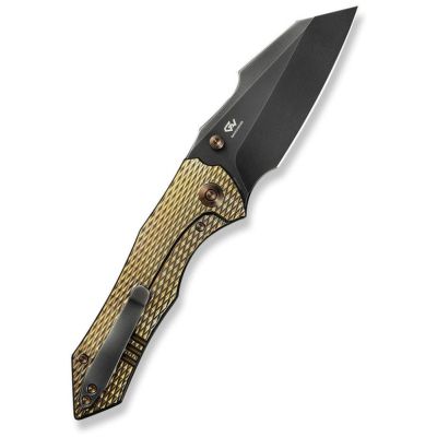 Нож Weknife High-Fin XL, Gold Titanium, Darkwash (WE24010-3) | Зображення 2