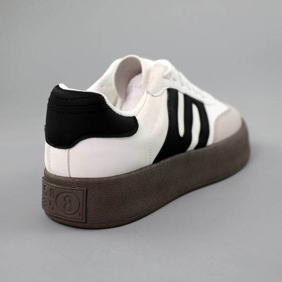 Кеди жіночі 590308 Білі 36 37 38 39 40 41 | Зображення 5