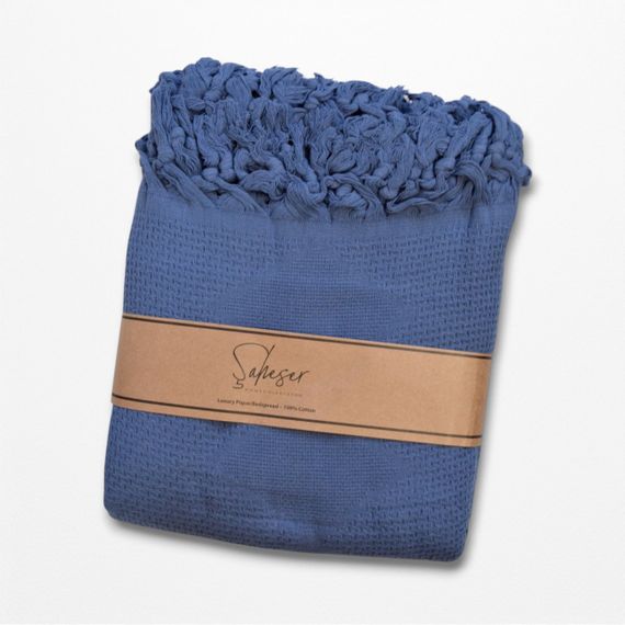 Покрывало Saheser Mona 220 х 240 см. Lacivert | Зображення 2