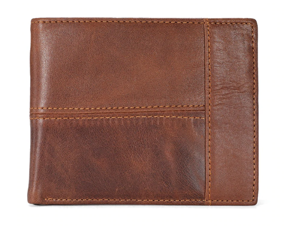 Мужской кошелек портмоне Primo PJ002 - Brown | Зображення 1
