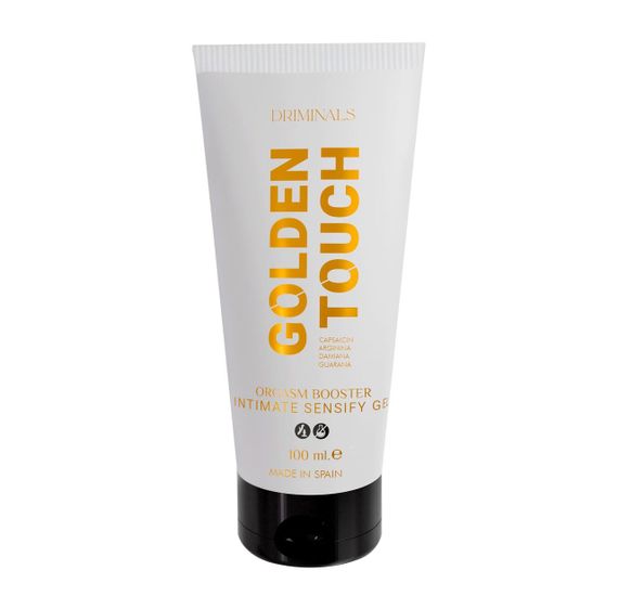 Возбуждающий гель для клитора Driminals Golden Touch Orgasm Booster, 30 мл, разогрев и покалывание sexstyle