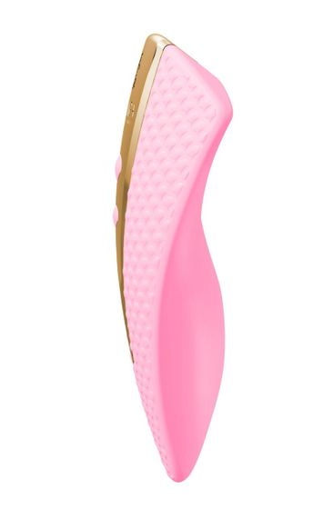 Кліторальний вібратор Shunga Obi Light Pink Sex Aura | Зображення 2