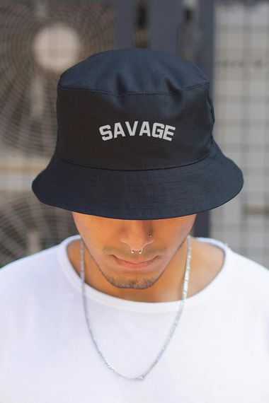Панамка Without з принтом Savage Black | Зображення 1