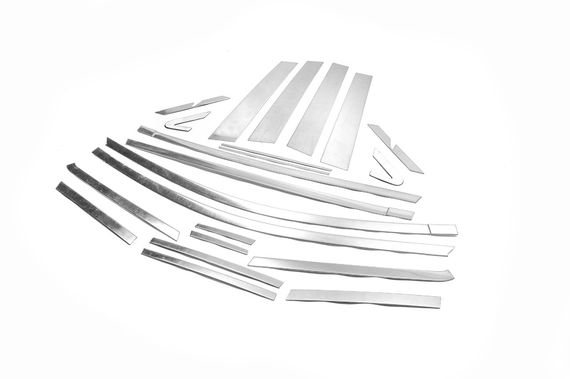 Полная обводка стекол (комплект) для Toyota Rav 4 2013-2018 гг | Зображення 1