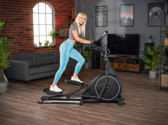 Орбитрек Hop-Sport HS-160CF Stage электромагнитный серый | Зображення 2