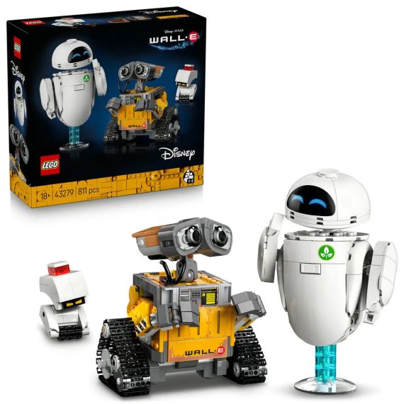LEGO Disney 43279 WALL-E та EWA | Зображення 1
