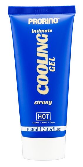 Інтимний гель Hot PRORINO Intimate Strong з ефектом охолодження, 100 мл Sex Aura | Зображення 1