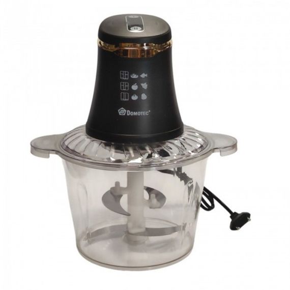 Побутовий потужний подрібнювач продуктів Domotec MS-7041 600Вт, Побутовий електричний блендер блискавка SY-29