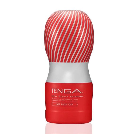 Мастурбатор Tenga Air Flow Cup (Класичний): 24 повітряні камери для унікальної та збалансованої стимуляції | Зображення 1