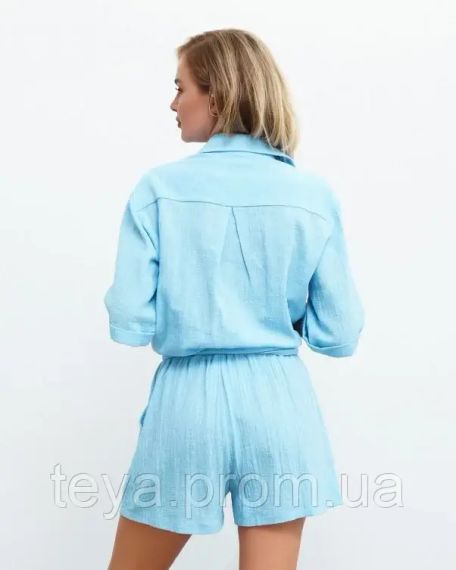 Костюм колір блакитний розмір XL FI_003574 | Зображення 2
