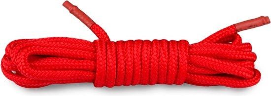 Бондажна мотузка Easytoys, нейлонова, червона, 10 м Sex Aura | Зображення 1