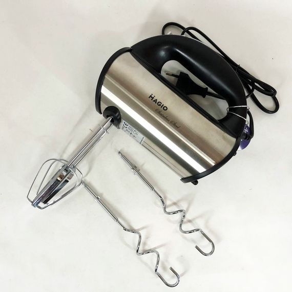 Миксер MAGIO MG-235, лучший ручной миксер, миксер для взбивания, миксер блендер ручной, миксер для кухни | Зображення 5