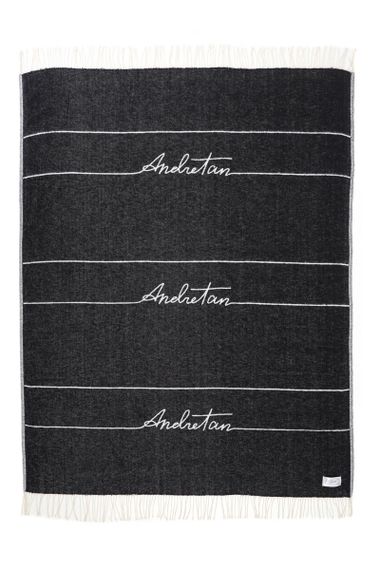 Плед SoundSleep by ANDRE TAN хлопковый 140х200 см черный (51970707) | Зображення 3