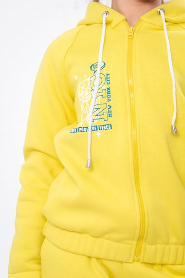 Костюм для дівчинки Носи своє 128 Жовтий (p-13162-146458) | Зображення 4