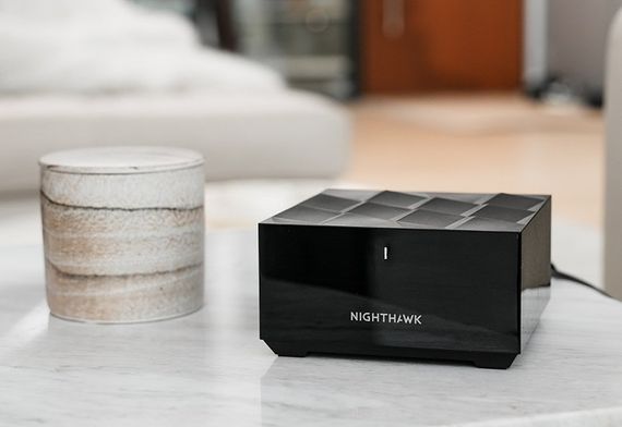 WiFi-система NETGEAR Nighthawk MK62 AX1800 WiFi 6, MESH, 1xGE LAN, 1xGE WAN, черн. цв. (2шт.) (MK62-100PES) | Зображення 2