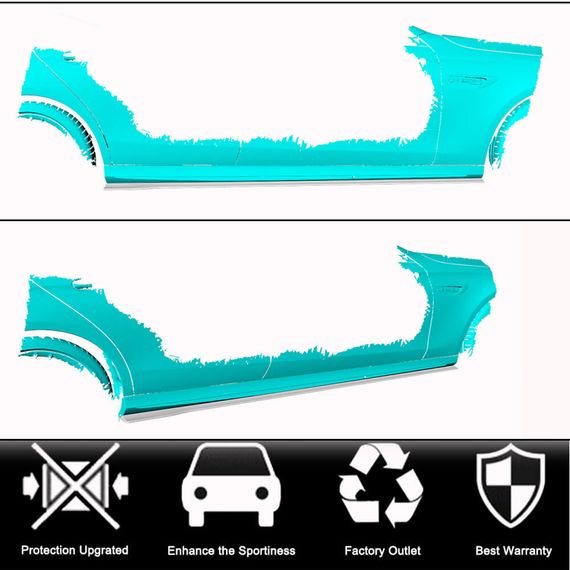 Боковые Пороги (2016-2019, Карбон) для Mercedes E-сlass W213 | Зображення 1