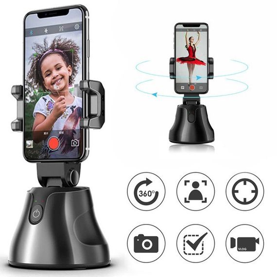 Смарт тримач смартфона Apai SMART 360 ° з датчиком відстеження руху розумний штатив FH-525 для блогерів | Зображення 2