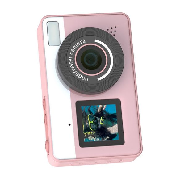 Дитяча водонепроникна цифрова камера D70 Pink | Зображення 2