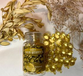 Вітамінні капсули для відновлення волосся Sevich Жовтий