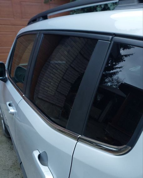 Окантовка вікон (6 шт, нерж.) OmsaLine - Італійська нержавійка для Jeep Renegade | Зображення 1