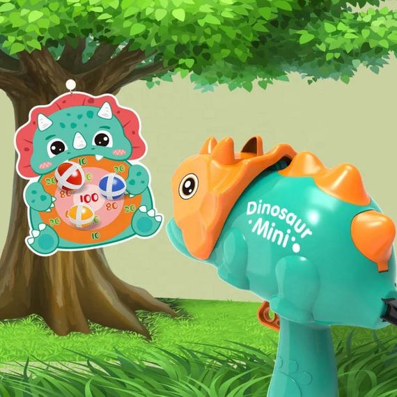 Інтерактивна гра Dinosaur Athletics Gun на липучках + мішень Green | Зображення 6