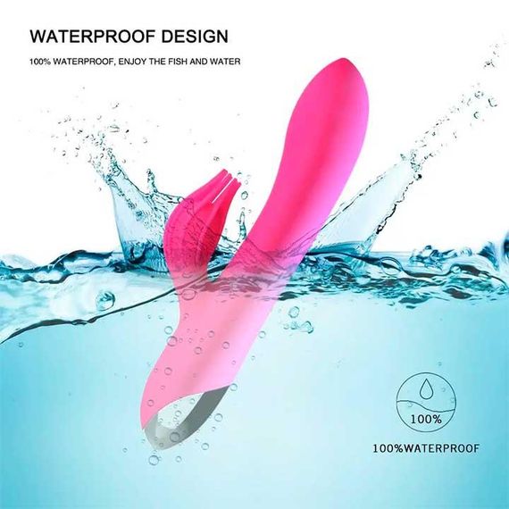 Вибратор кролик для точки G и клитора Mr. Rabbit фуксия | Зображення 1