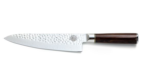 Професійний ніж шеф кухаря із дамаської сталі Chefs Knife 20,5 см GRILLI 88815 Код: 012181 | Зображення 1