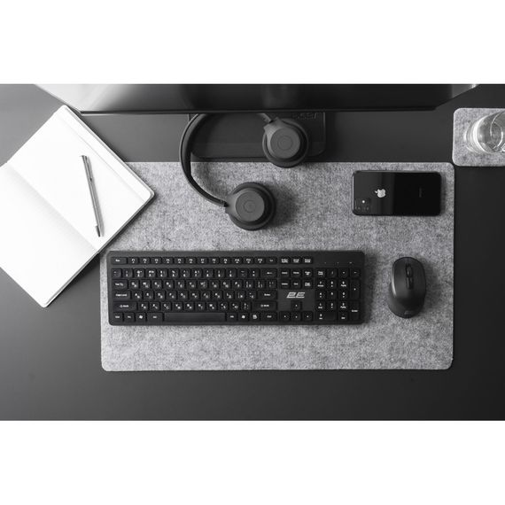 Клавіатура 2E KS260 Wireless Black (2E-KS260WB) | Зображення 8