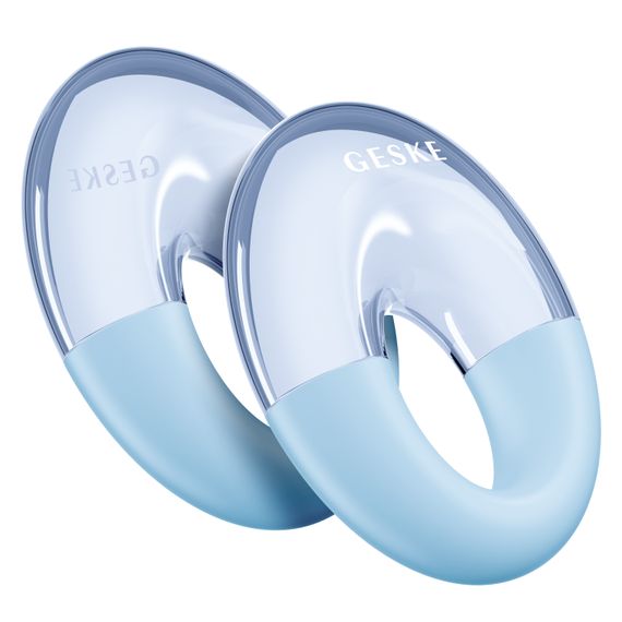 Масажер для очей GESKE Cool&Warm Eye Massager 7в1 aquamarine | Зображення 5