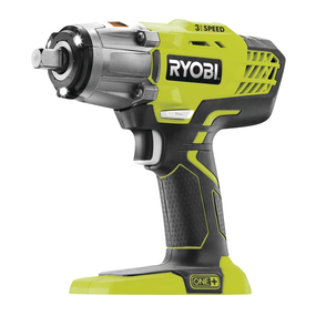Гайковерт Ryobi ударний R18iW3-0 ONE+ 18В 2900об·хв 400Нм 1/2' 3-х шв. 1.6кг без АКБ та ЗП (5133002436)