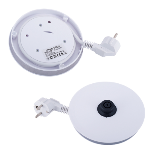 Електрочайник 1,5л з синім LED-підсвічуванням 1701A KAMILLE | Зображення 6